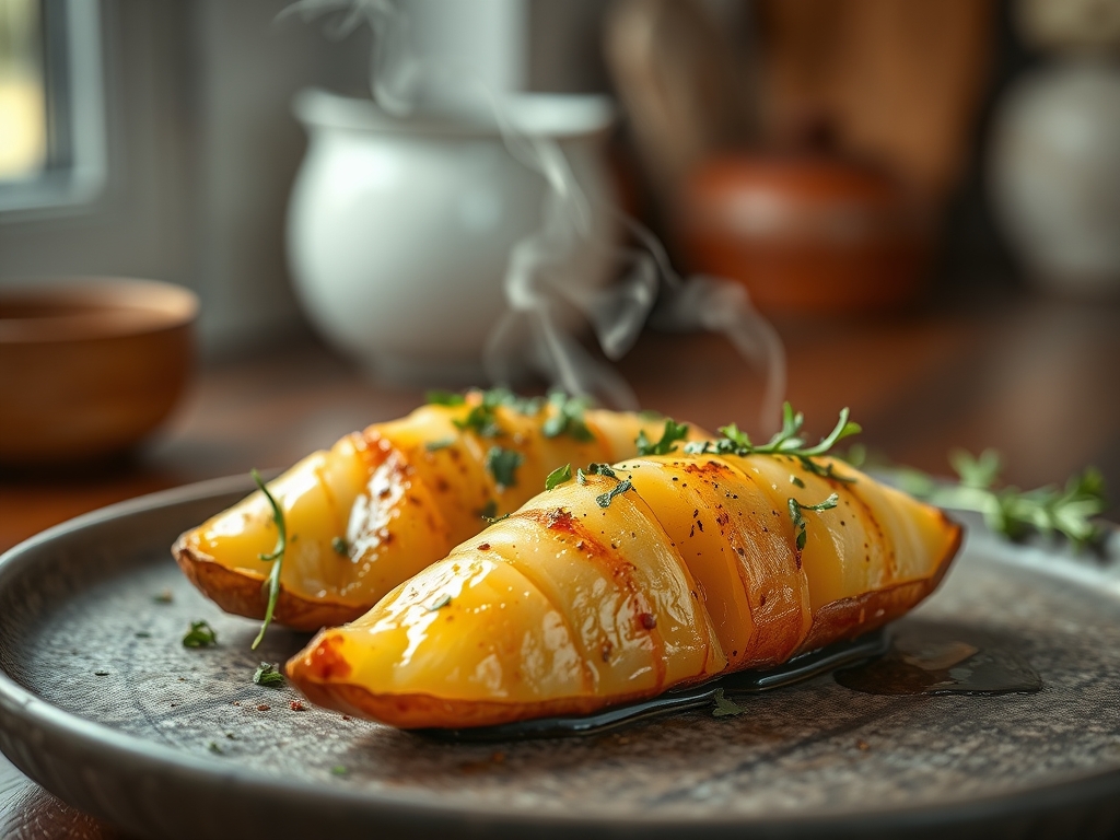 baked white sweet potato recipes