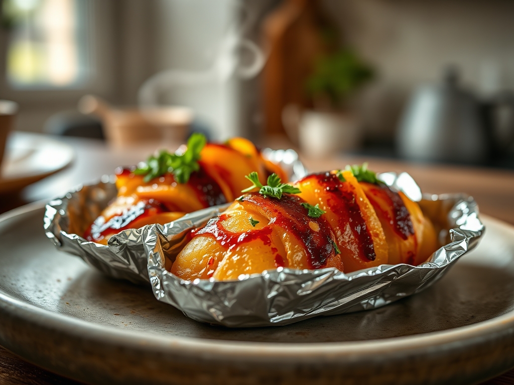 bbq potato recipes in foil
