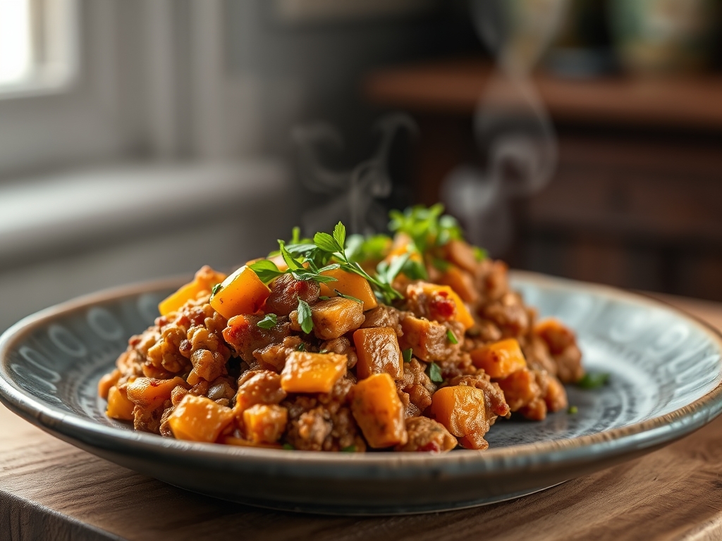 ground chicken sweet potato recipes