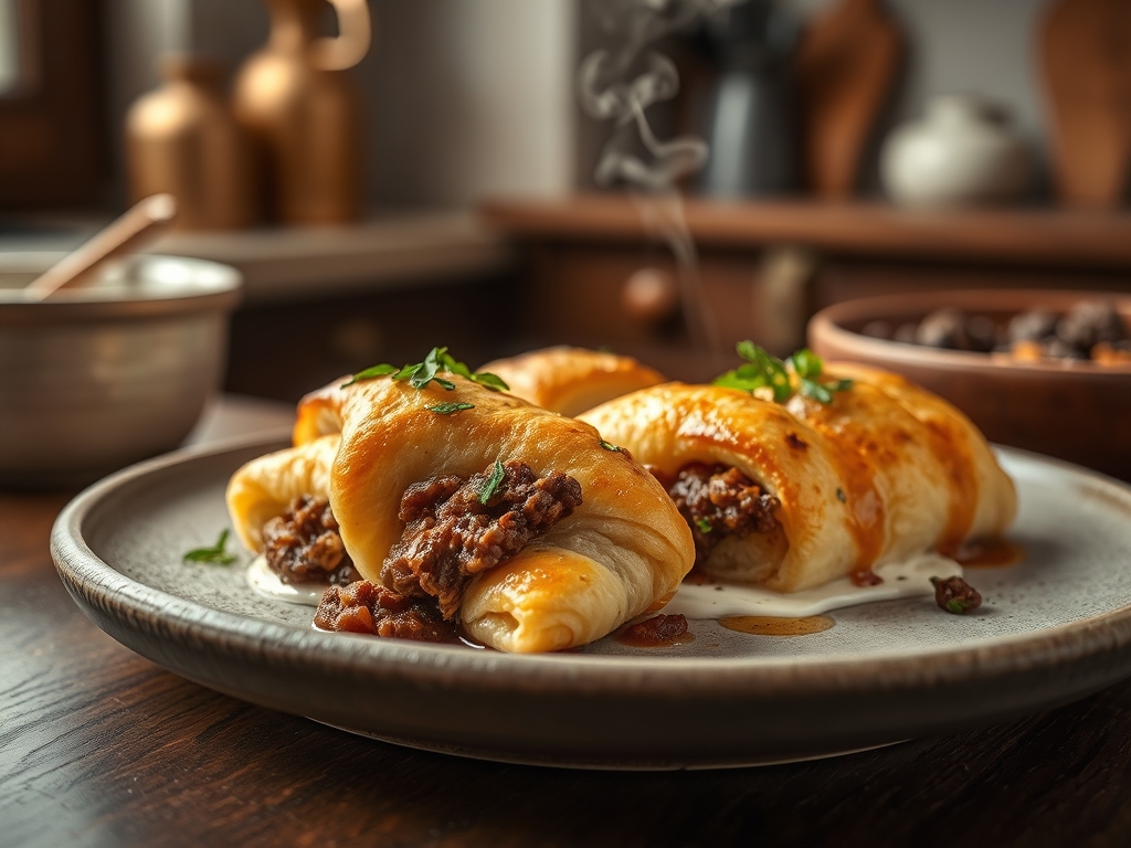 pillsbury crescent rolls and ground beef recipes easy